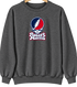 Robert Morris Stealie Premium Unisex Crewneck — Design: Robert Morris University — Dark Heather