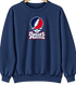 Robert Morris Stealie Premium Unisex Crewneck — Design: Robert Morris University — Navy