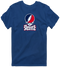 Robert Morris Stealie Premium Unisex T-Shirt — Design: Robert Morris University — Navy