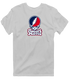 Robert Morris Stealie Premium Unisex T-Shirt — Design: Robert Morris University — Sport Grey
