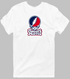 Robert Morris Stealie Premium Unisex T-Shirt — Design: Robert Morris University — White