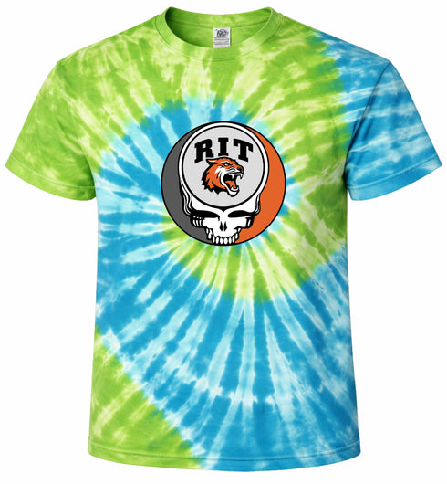 Rochester Institute of Technology Stealie Tie-Dye T-Shirt