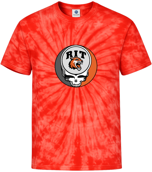 Rochester Institute of Technology Stealie Tie-Dye T-Shirt