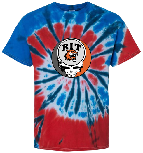 Rochester Institute of Technology Stealie Tie-Dye T-Shirt