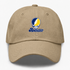 Rochester Stealie Premium Unisex Dad Hat — Design: Rochester University of — Khaki