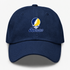 Rochester Stealie Premium Unisex Dad Hat — Design: Rochester University of — Navy