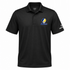 Rochester Stealie Premium Unisex Polo — Design: Rochester University of — Black