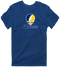 Rochester Stealie Premium Unisex T-Shirt — Design: Rochester University of — Navy