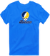 Rochester Stealie Premium Unisex T-Shirt — Design: Rochester University of — Royal
