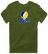 Rochester Stealie Premium Unisex T-Shirt — Design: Rochester University of — Military Green