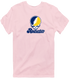 Rochester Stealie Premium Unisex T-Shirt — Design: Rochester University of — Light Pink
