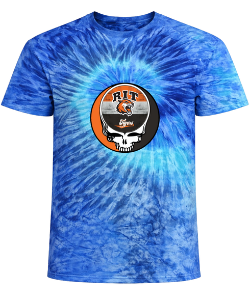 Rochetser Institure of Technology Stealie Tie-Dye T-Shirt