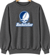Rockefeller Stealie Premium Unisex Crewneck — Design: Rockefeller University — Dark Heather
