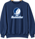 Rockefeller Stealie Premium Unisex Crewneck — Design: Rockefeller University — Navy