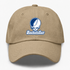 Rockefeller Stealie Premium Unisex Dad Hat — Design: Rockefeller University — Khaki