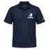 Rockefeller Stealie Premium Unisex Polo — Design: Rockefeller University — Navy