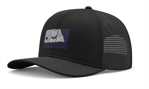 Grateful Dead - Colorado Rockies Dancing Bear Logo Grateful Dead Trucker Cap - StealieShop