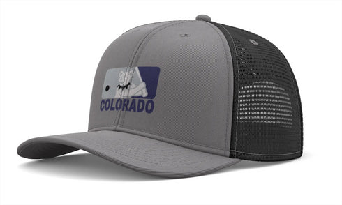 Grateful Dead - Colorado Rockies Dancing Bear Logo Grateful Dead Trucker Cap - StealieShop