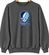 Roger Williams Stealie Premium Unisex Crewneck — Design: Roger Williams University — Dark Heather