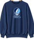 Roger Williams Stealie Premium Unisex Crewneck — Design: Roger Williams University — Navy