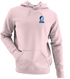 Roger Williams Stealie Premium Unisex Hoodie — Design: Roger Williams University — Light Pink