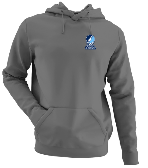 Roger Williams Stealie Premium Unisex Hoodie — Design: Roger Williams University — Charcoal