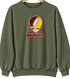 Rowan Stealie Premium Unisex Crewneck — Design: Rowan University — Military Green