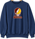 Rowan Stealie Premium Unisex Crewneck — Design: Rowan University — Navy