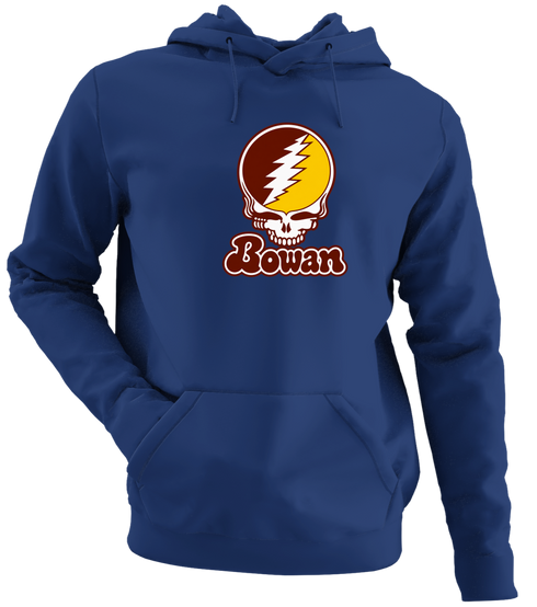 Rowan Stealie Premium Unisex Hoodie — Design: Rowan University — Navy