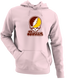 Rowan Stealie Premium Unisex Hoodie — Design: Rowan University — Light Pink