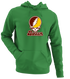 Rowan Stealie Premium Unisex Hoodie — Design: Rowan University — Irish Green