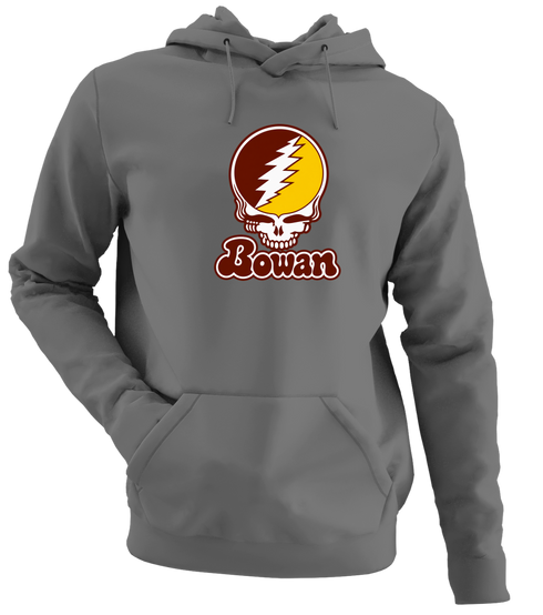 Rowan Stealie Premium Unisex Hoodie — Design: Rowan University — Charcoal
