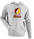 Rowan Stealie Premium Unisex Hoodie — Design: Rowan University — Sport Grey