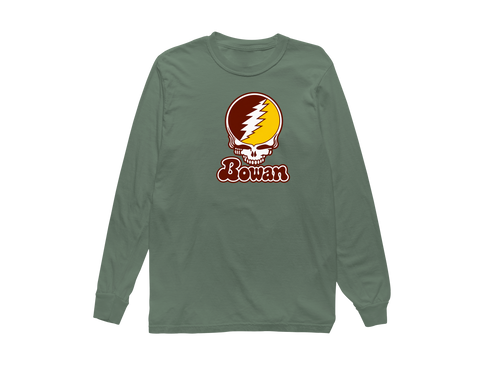 Rowan Stealie Premium Unisex Long-Sleeve — Design: Rowan University — Light Green