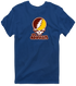 Rowan Stealie Premium Unisex T-Shirt — Design: Rowan University — Navy
