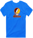Rowan Stealie Premium Unisex T-Shirt — Design: Rowan University — Royal