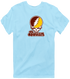 Rowan Stealie Premium Unisex T-Shirt — Design: Rowan University — Light Blue