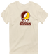 Rowan Stealie Premium Unisex T-Shirt — Design: Rowan University — Sand
