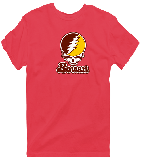 Rowan Stealie Premium Unisex T-Shirt — Design: Rowan University — Heather Red