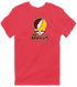 Rowan Stealie Premium Unisex T-Shirt — Design: Rowan University — Heather Red