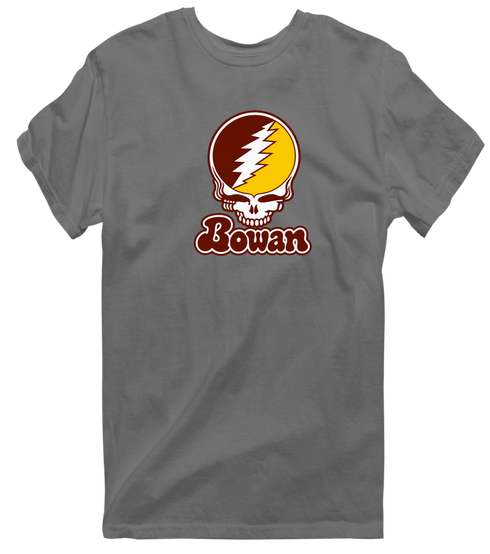 Rowan Stealie Premium Unisex T-Shirt — Design: Rowan University — Charcoal