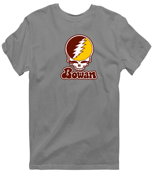 Rowan Stealie Premium Unisex T-Shirt — Design: Rowan University — Dark Heather