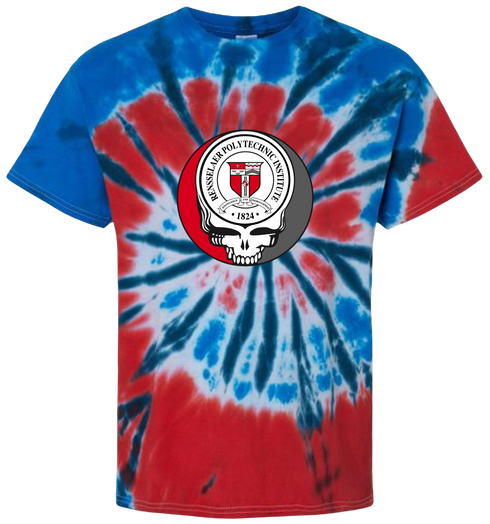 RPI Stealie Tie-Dye T-Shirt