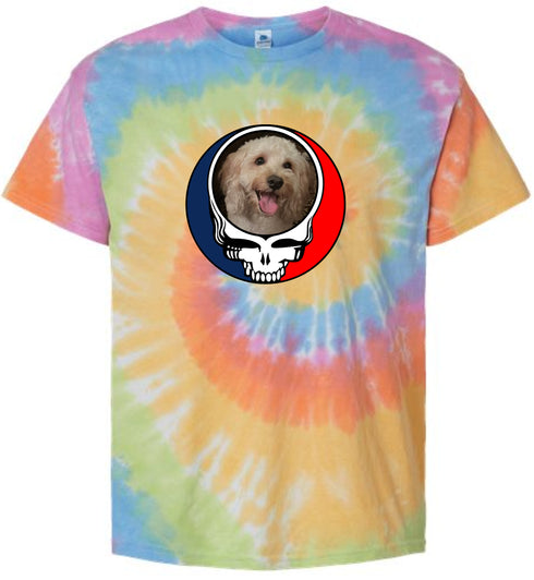 1542 - Custom Stealie Tie-Dye