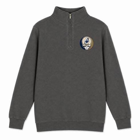 Georgia Southern University - Premium Grateful Dead Quarter-Zip Pullover - Charcoal - 5