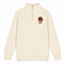 University of Maryland Football - Premium Grateful Dead Quarter-Zip Pullover - Sand - 1