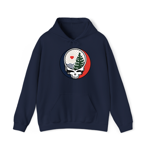 1435 - Custom Stealie Hoodie