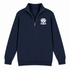 Jerry and The Bear Road Trippin' - Life is dead.® - Premium Grateful Dead Quarter-Zip Pullover - Navy - 3