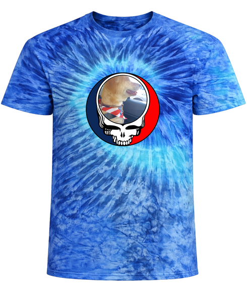 1647 - Custom Stealie Tie-Dye