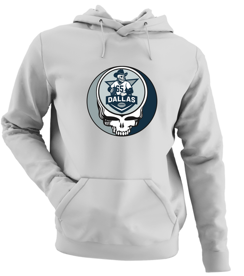 Dallas Football - Premium Grateful Dead Hoodie - Sport Grey - 9